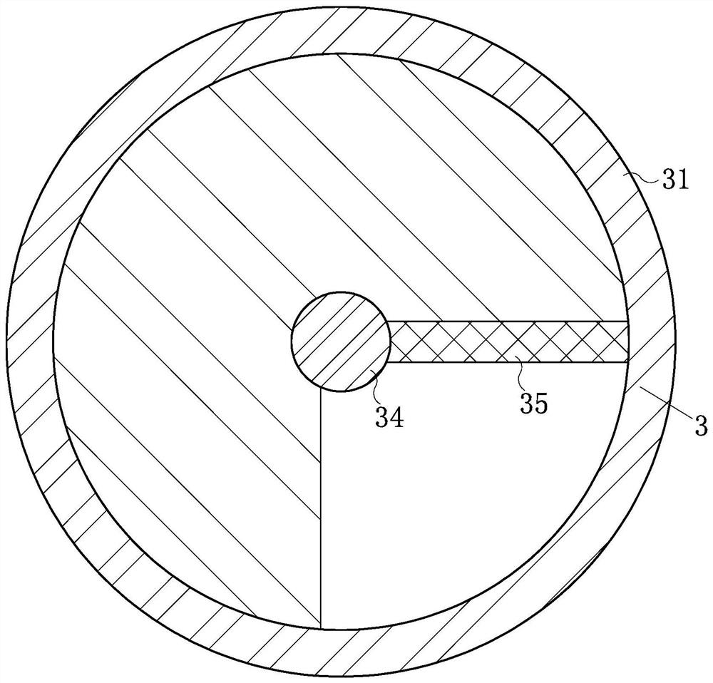 An installed drinking water valve for easy disassembly