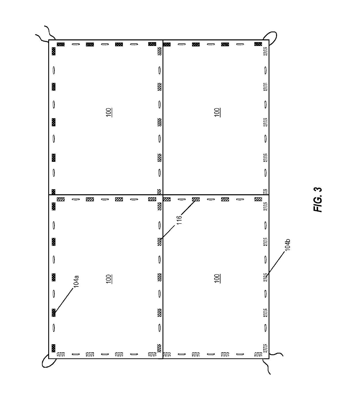 Blanket based structures