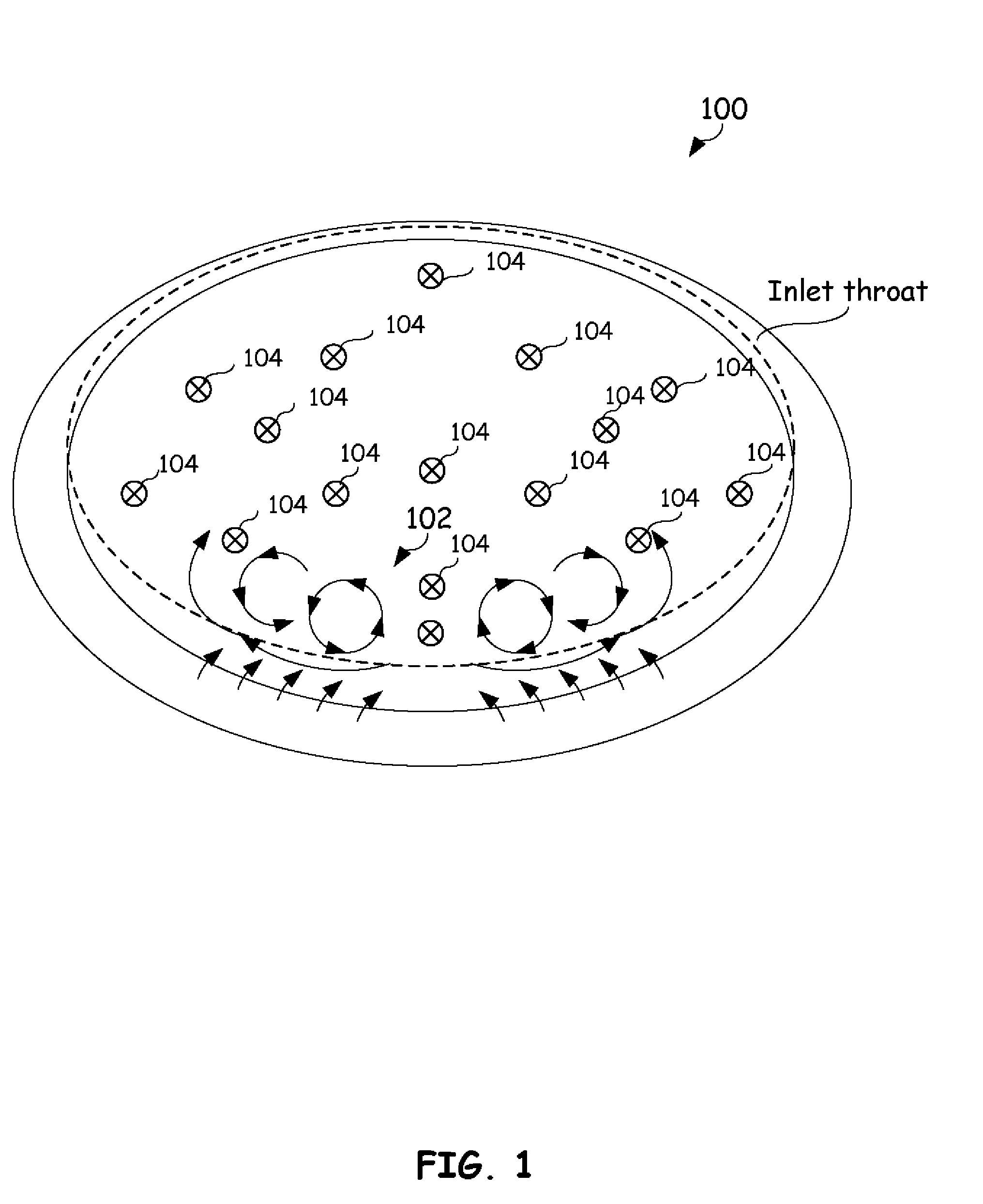 Inlet Electromagnetic Flow Control