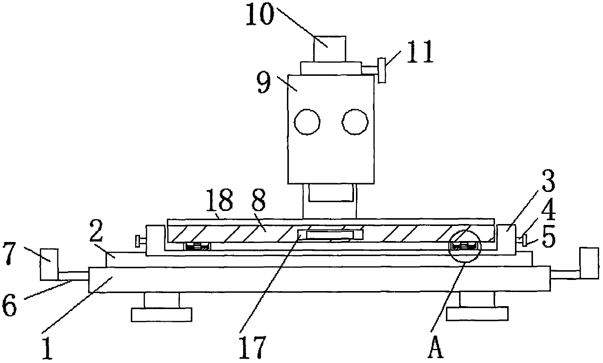 Paper diaper quality inspection device convenient to adjust