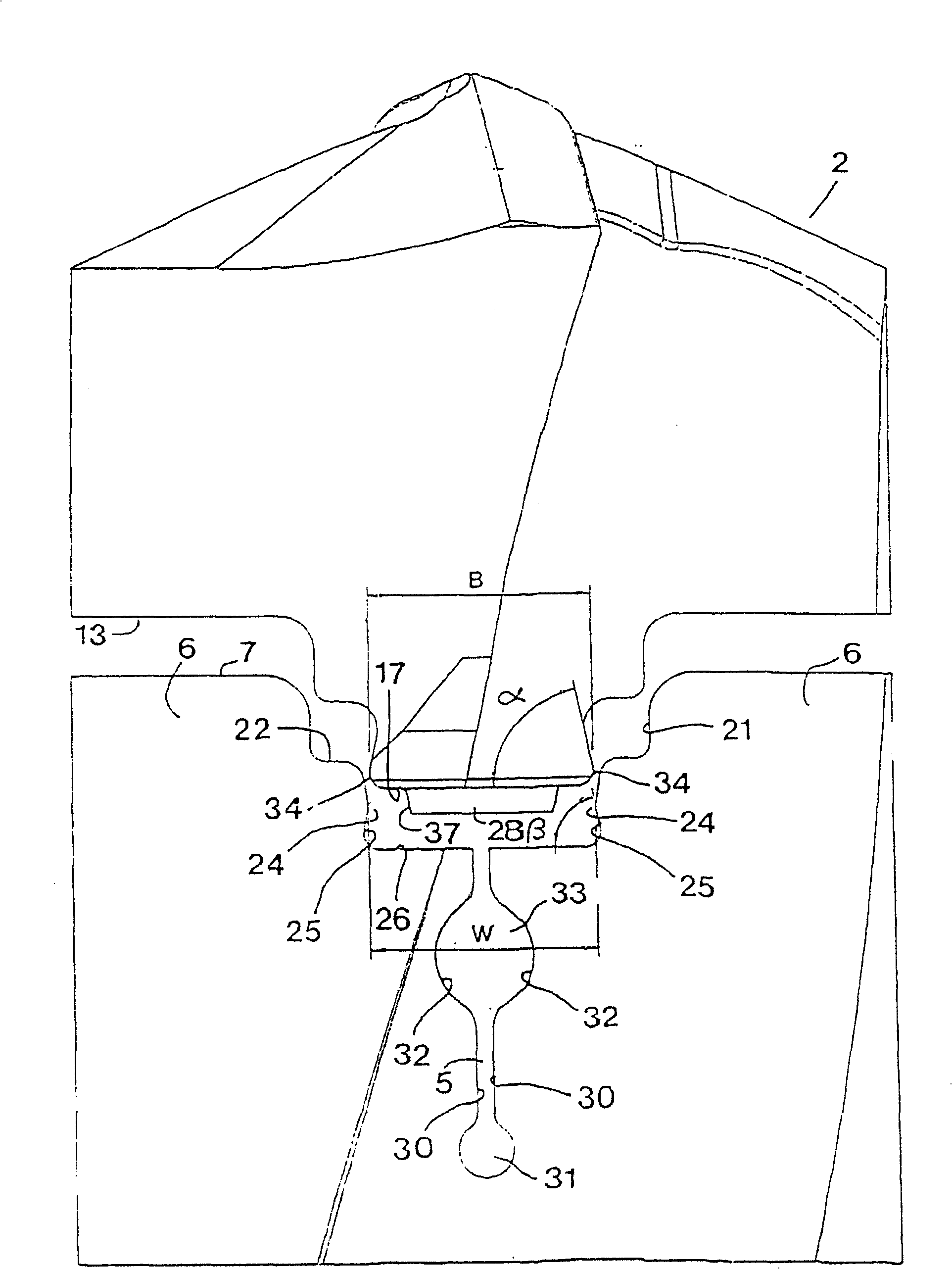 Rotatable tool for chip removing machining