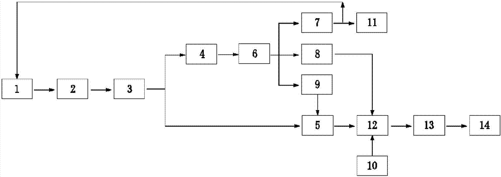 High-value treatment method of biogas slurry and biogas residues