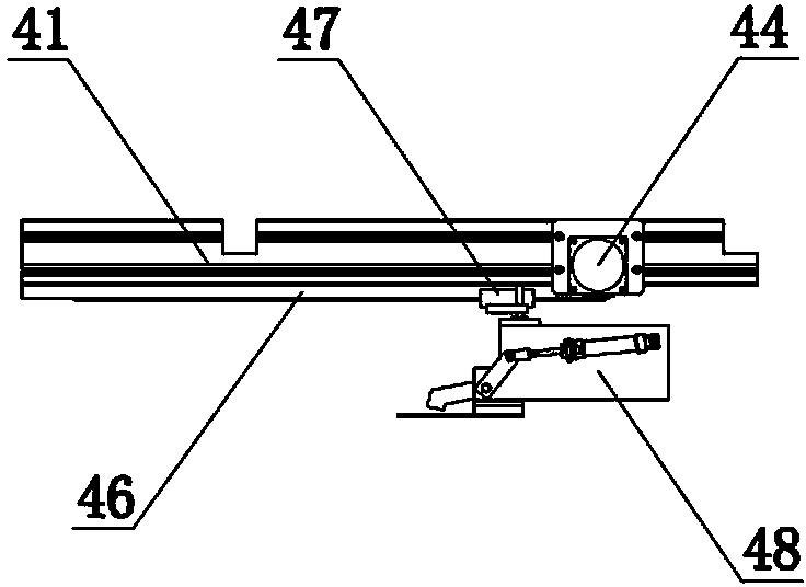 Stocking carrying machine hand device and carrying method thereof