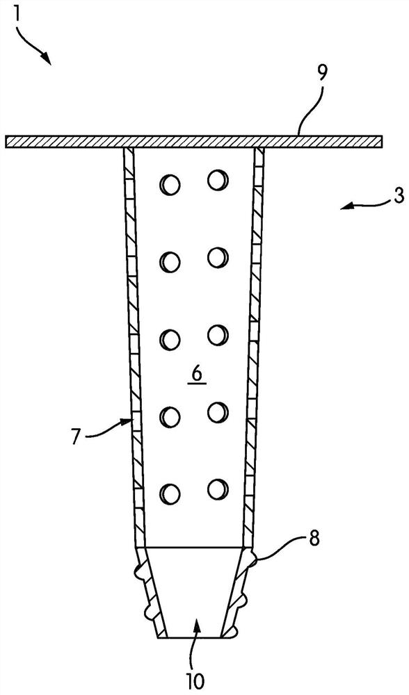 Dental device for ridge preservation and promotion of jaw bone regeneration in an extraction site