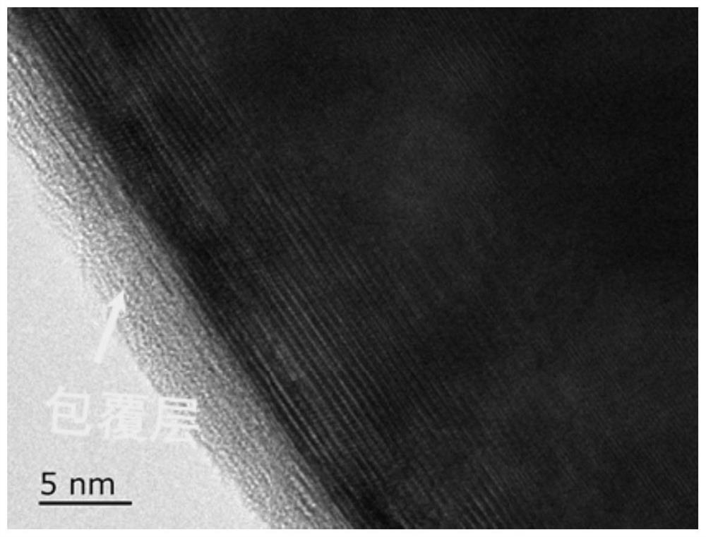 Calcium phosphate coated high-nickel ternary positive electrode material as well as preparation method and application thereof