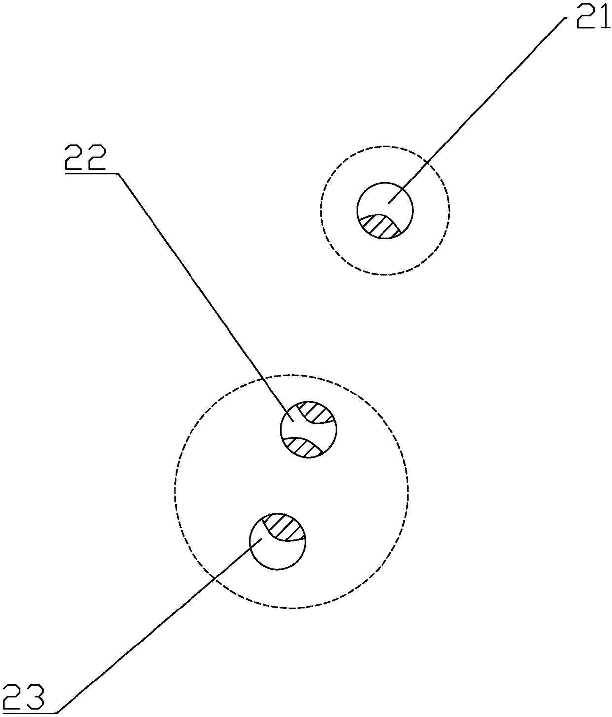 Atmosphere lamp with sound spreading effect