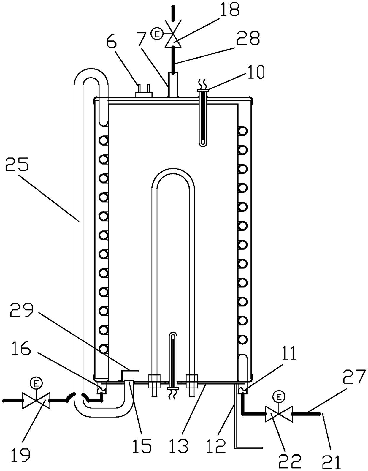 Energy-saving heat tank