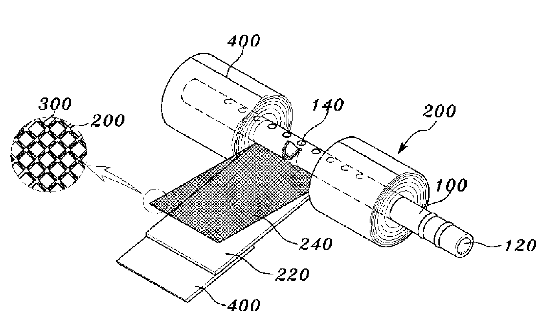 Spiral wound type filter cartridge