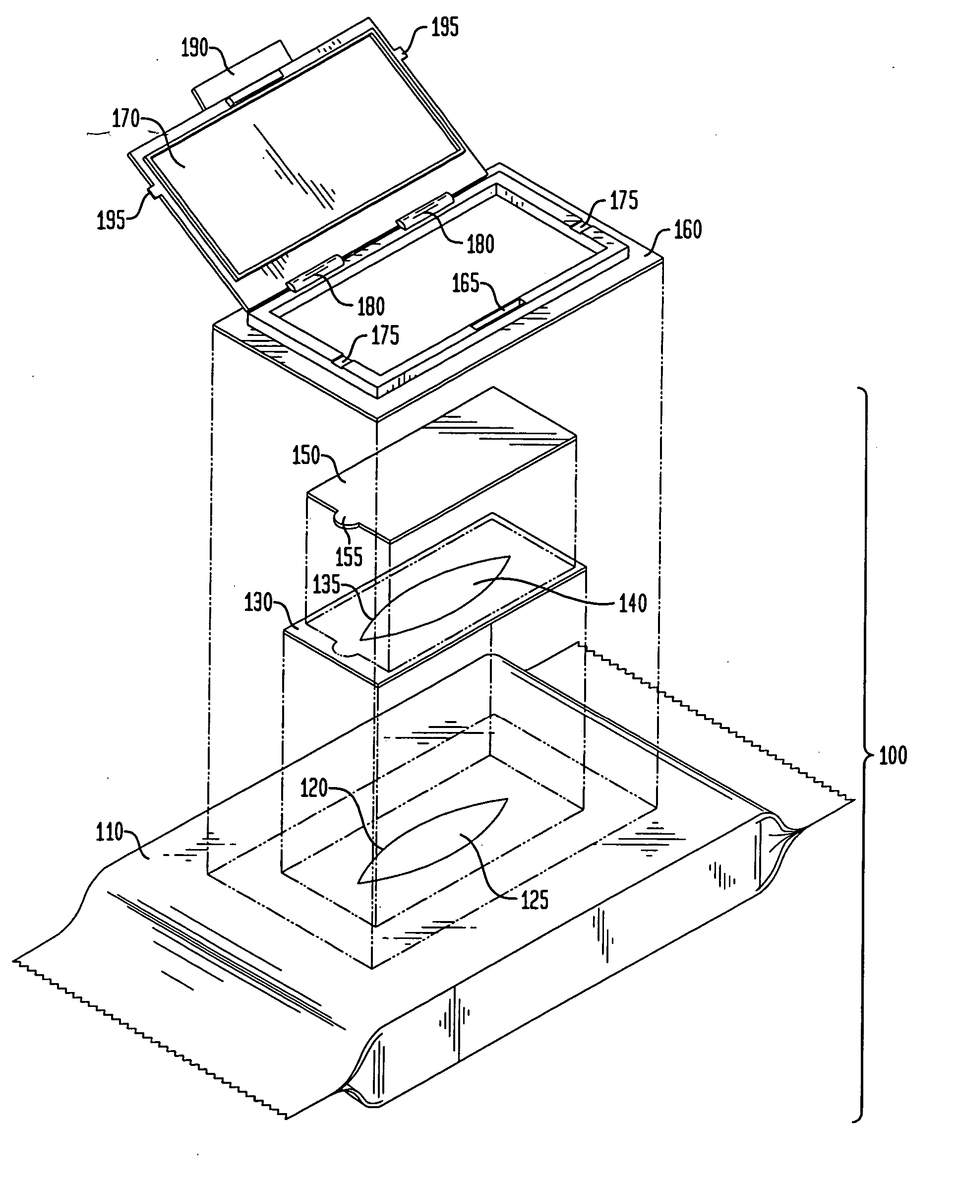 Resealable perforated label for consumer products