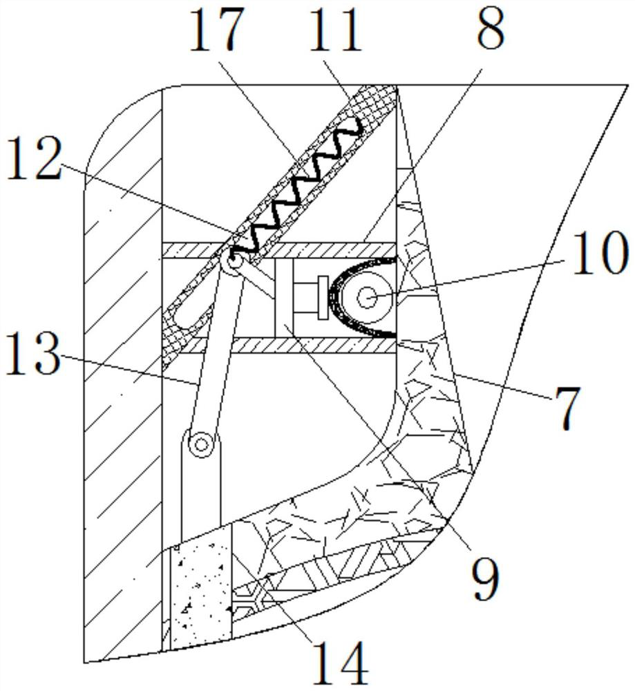 Fermentation tank temperature control device based on grape brewing