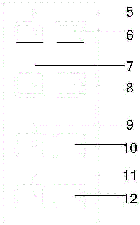 Electric generator iron loss test apparatus and experimental method