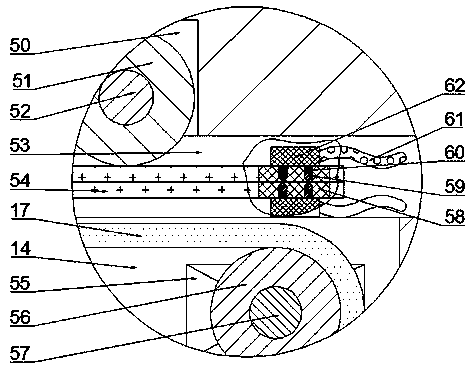 Non-woven bag multi-layer folding and fixing device