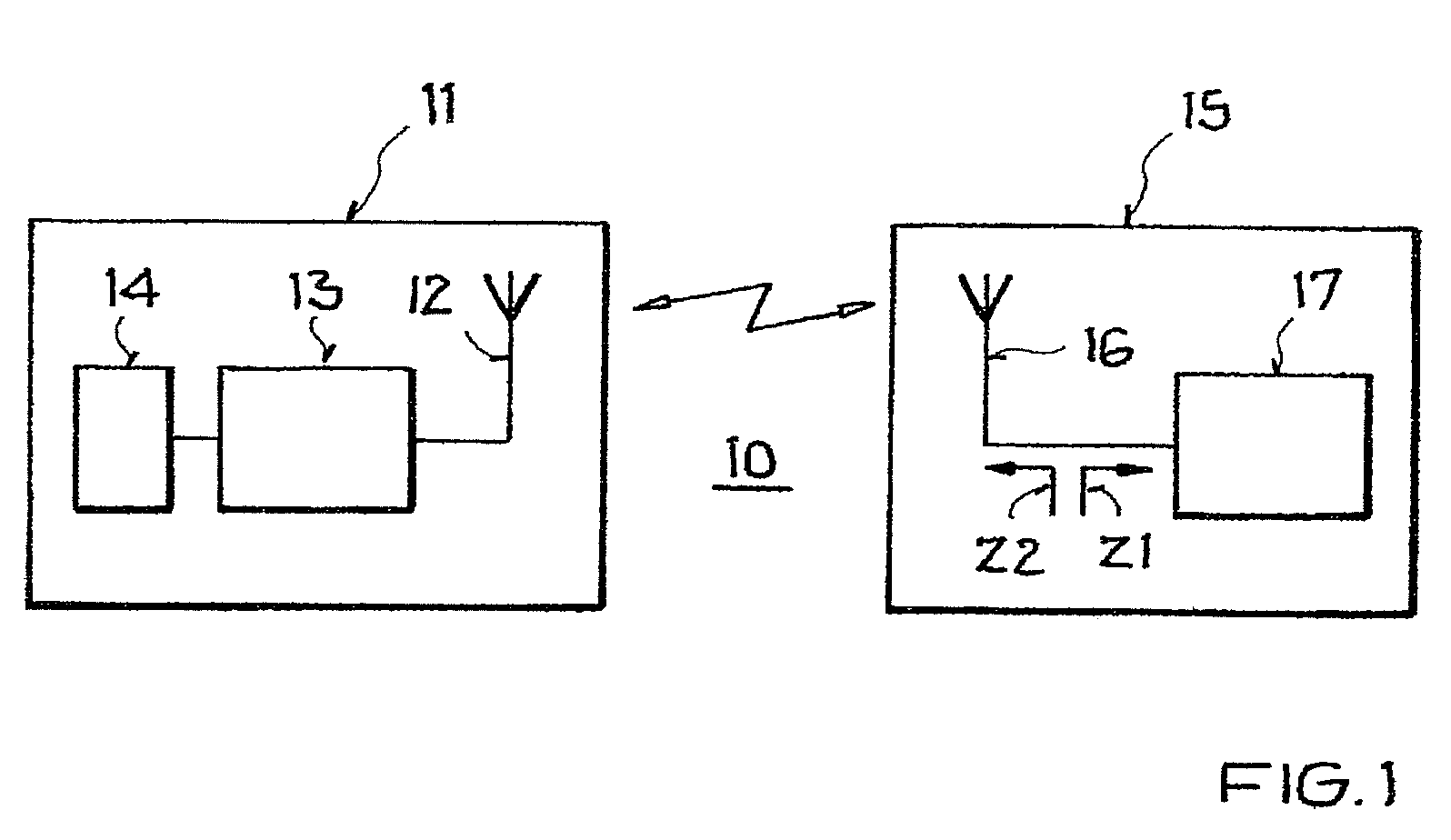 Antenna for a backscatter-based RFID transponder