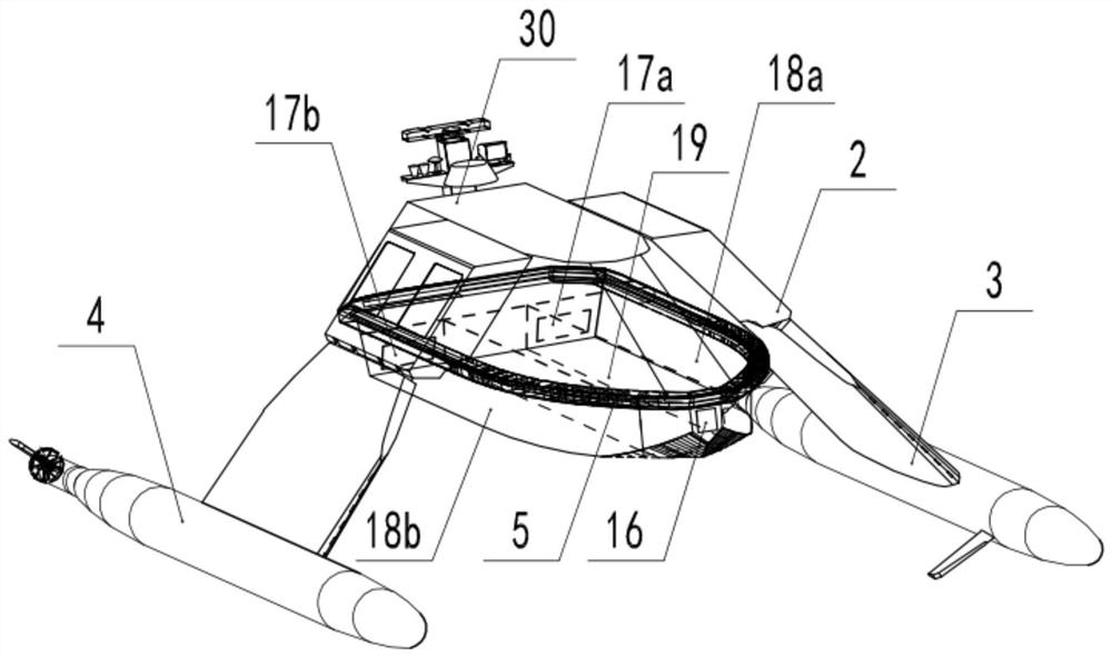 A multi-navigation vehicle with variable structure in water