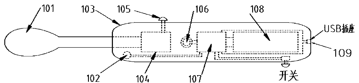 Medicine spoon for accurate weighing and sample addition