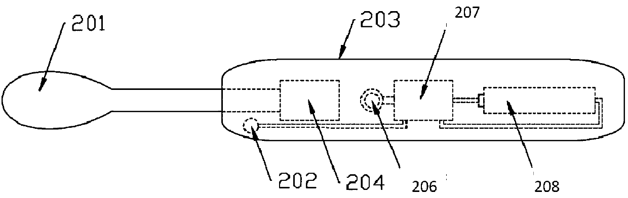 Medicine spoon for accurate weighing and sample addition