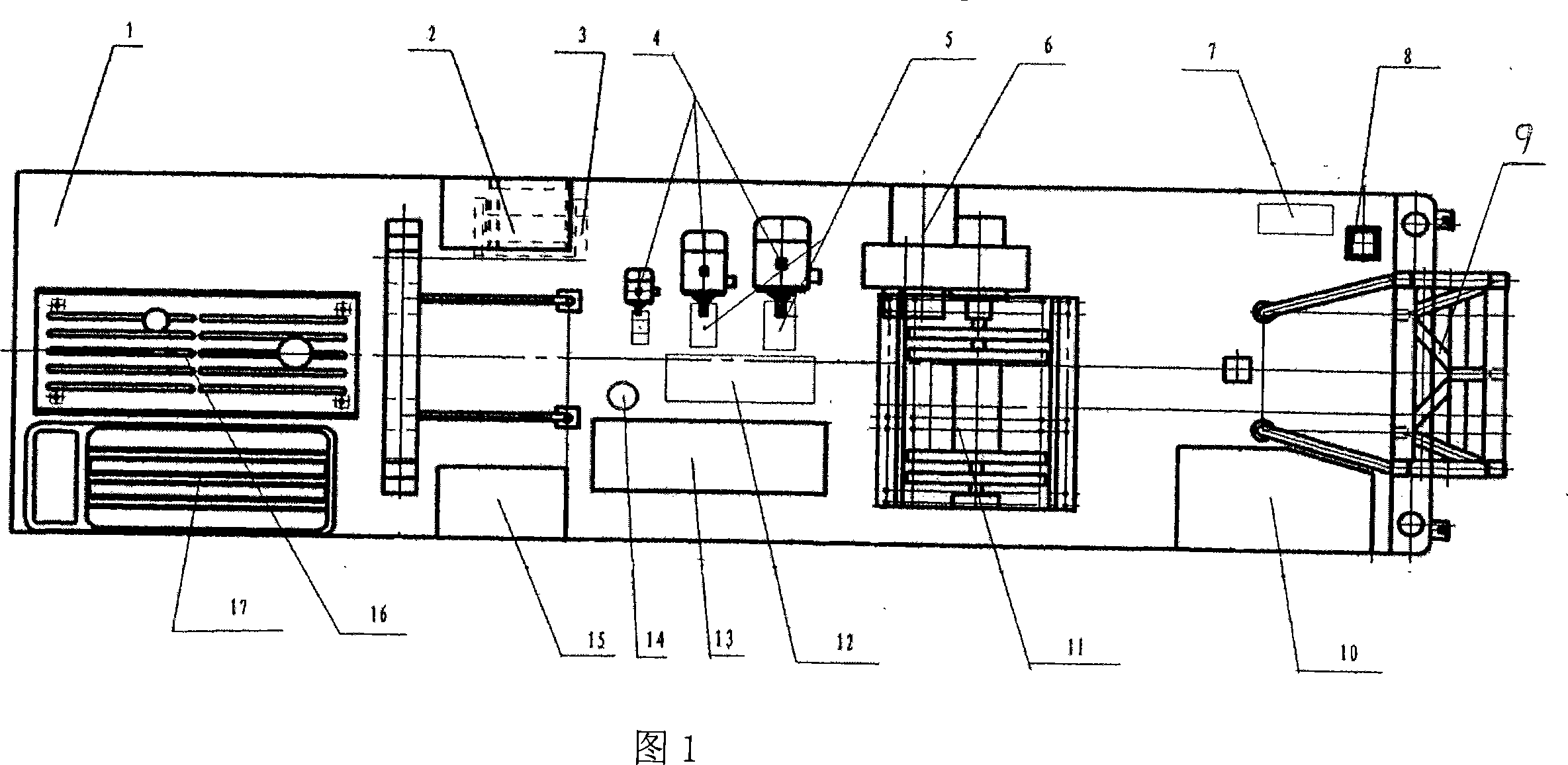 Electric hydraulic pressure workover treatment machine