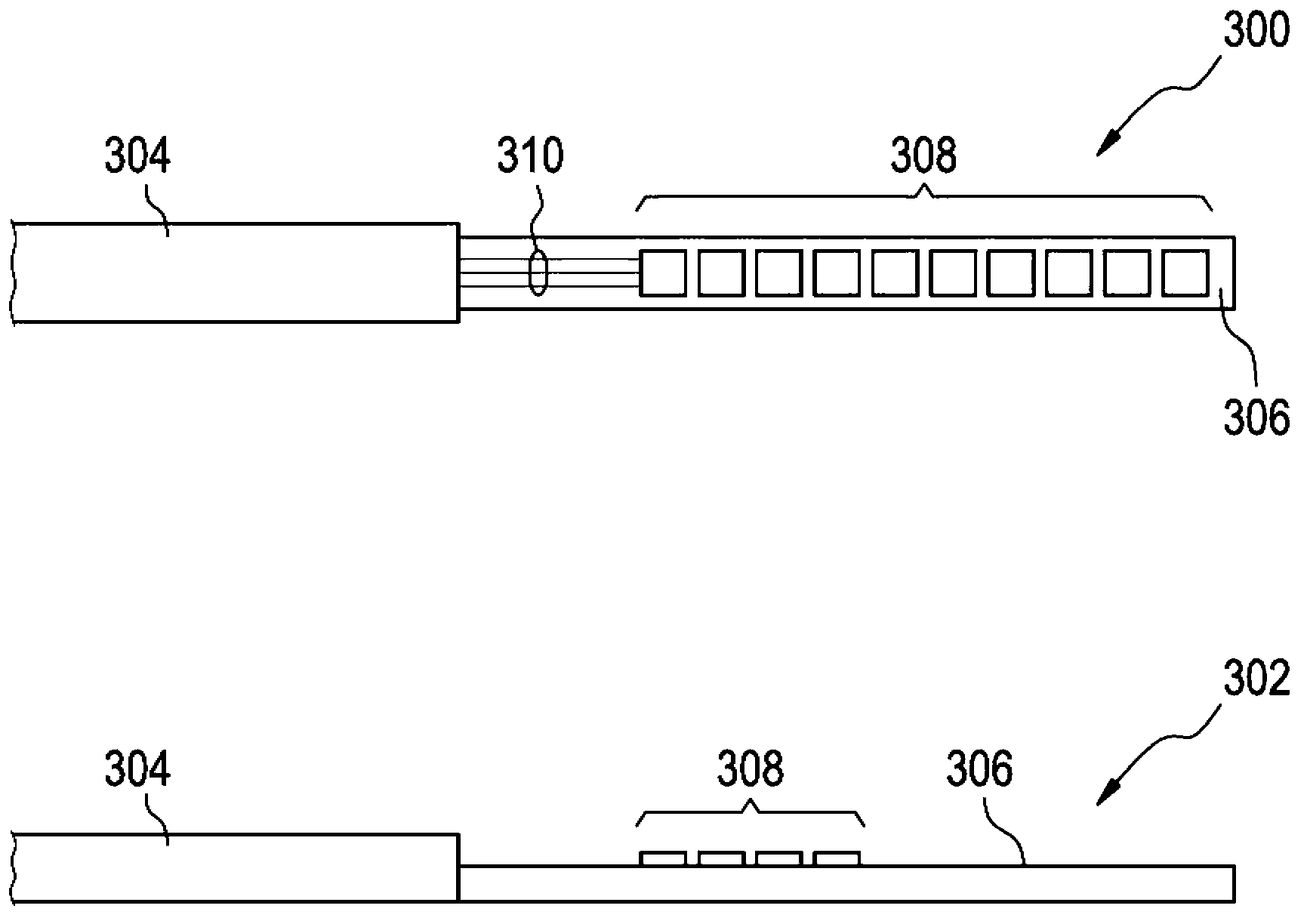 Catheter comprising capacitive micromachined ultrasonic transducers with an adjustable focus