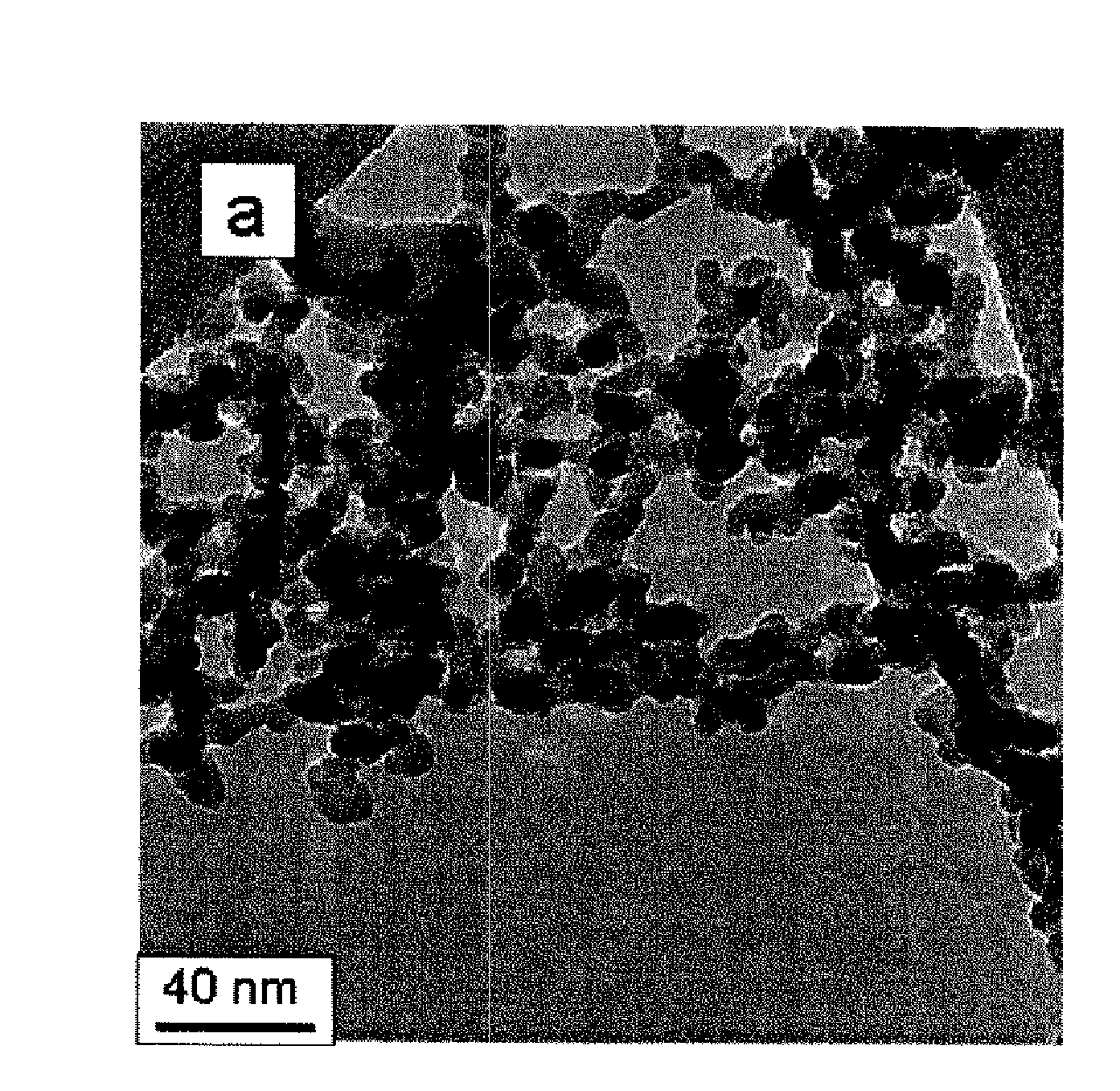 Method for the synthesis of ticon, tion and tio nanoparticles by laser pyrolysis