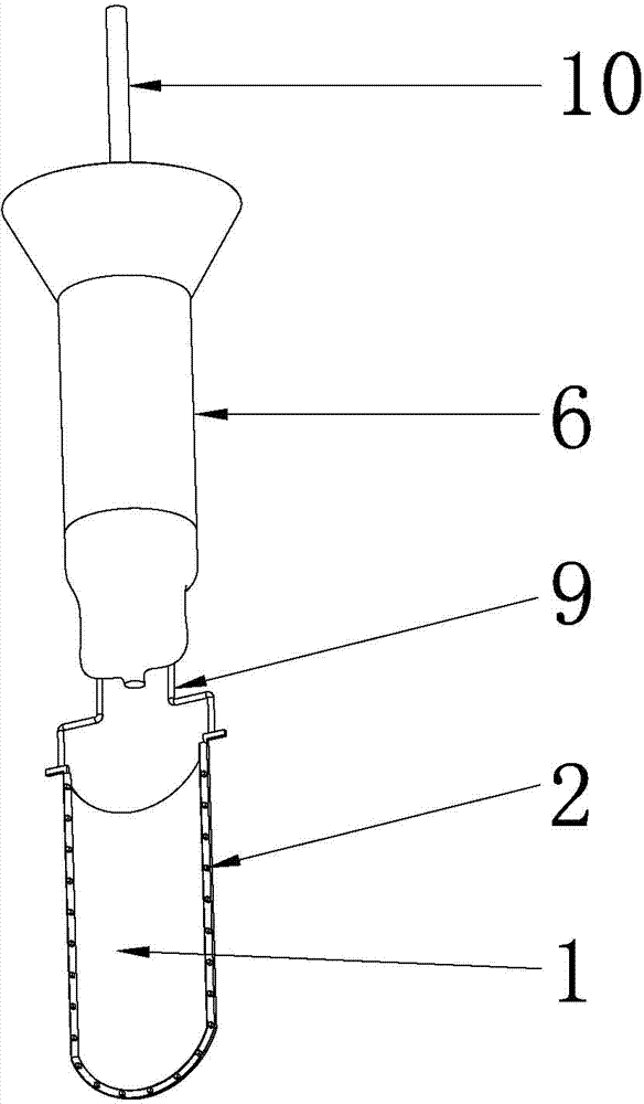 LED lamp filament piece, manufacturing method of LED lamp filament piece and LED lamp filament piece bulb