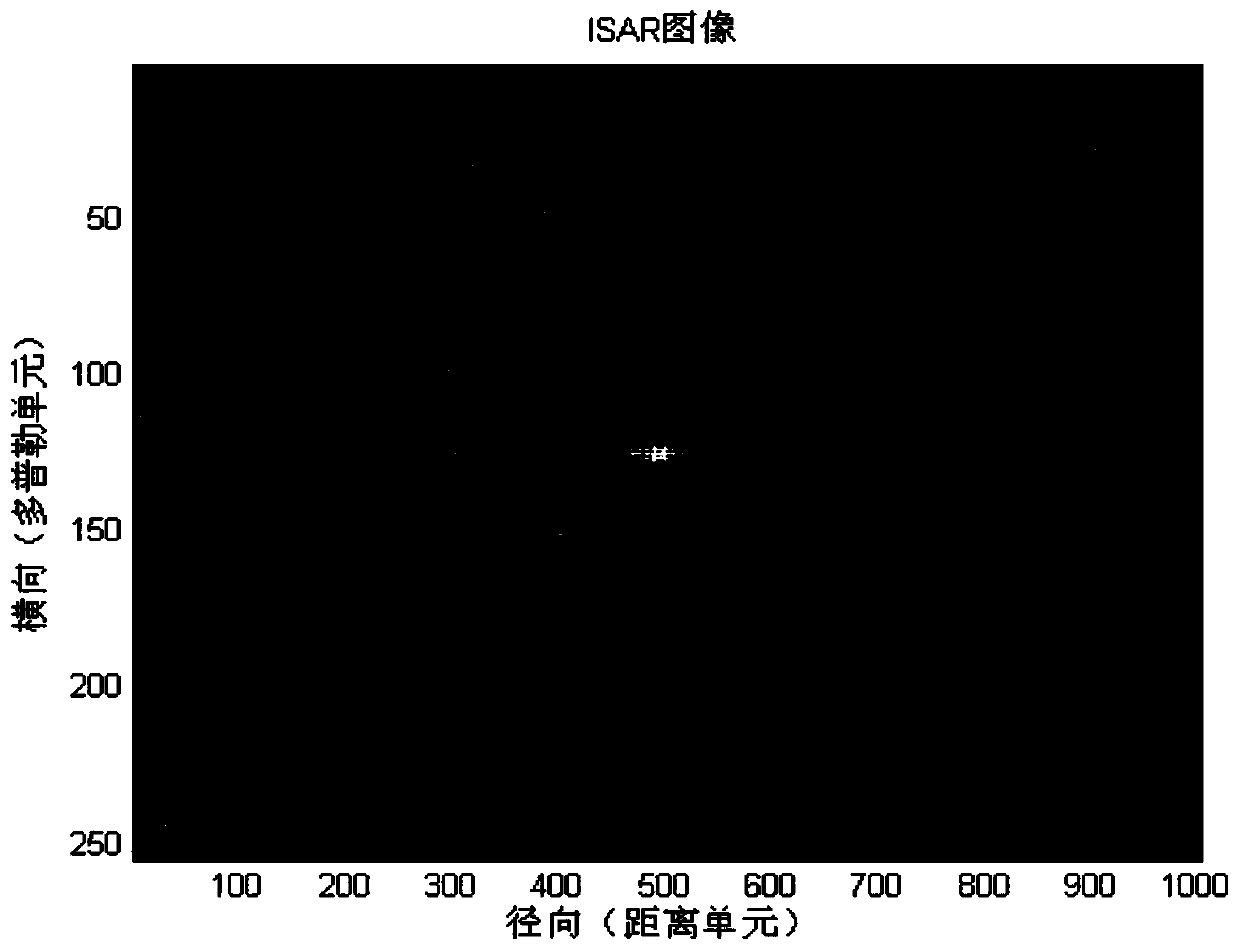 ISAR image minimum entropy phase correction method and high-precision phase compensation method