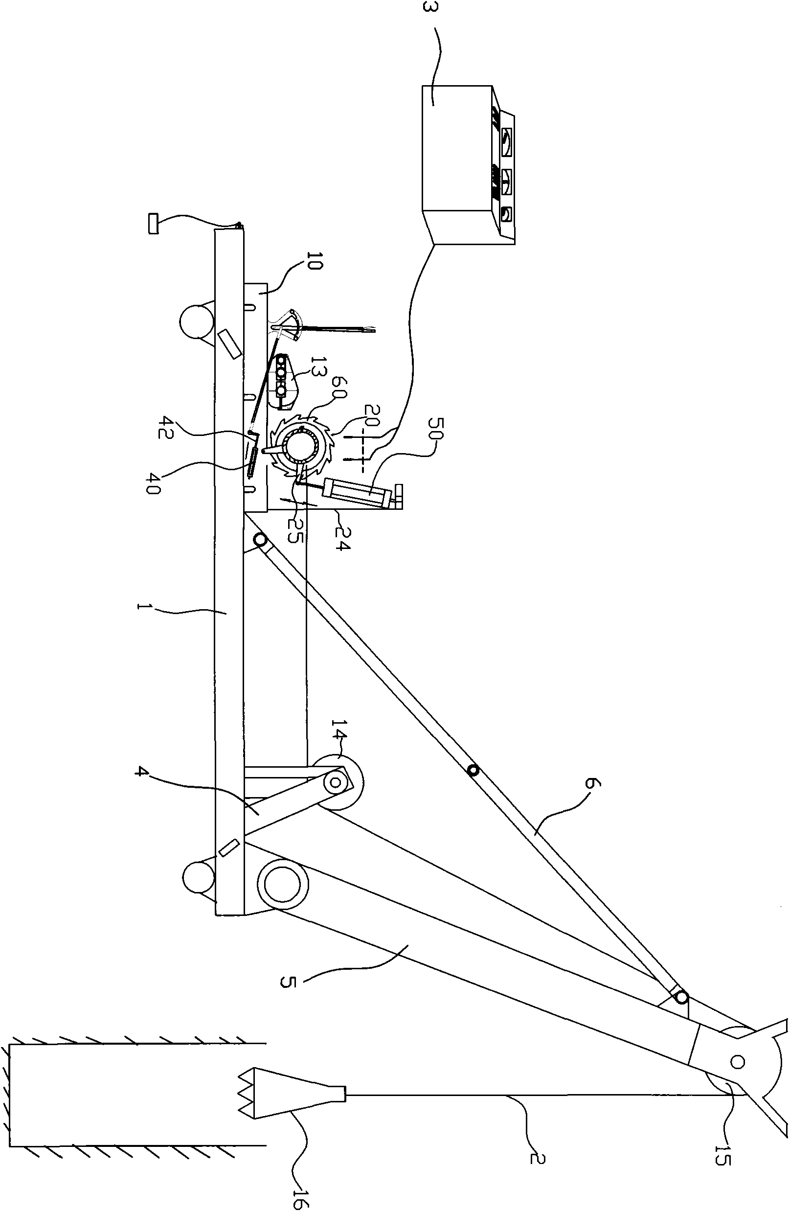 Automatic punching pile driver