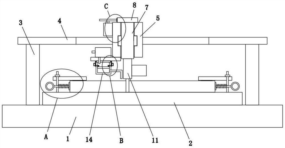 Firewall board cutting device special for main transformer of transformer substation