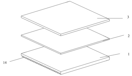 Magnetic force controlled ink permeating type micro-contact printing device