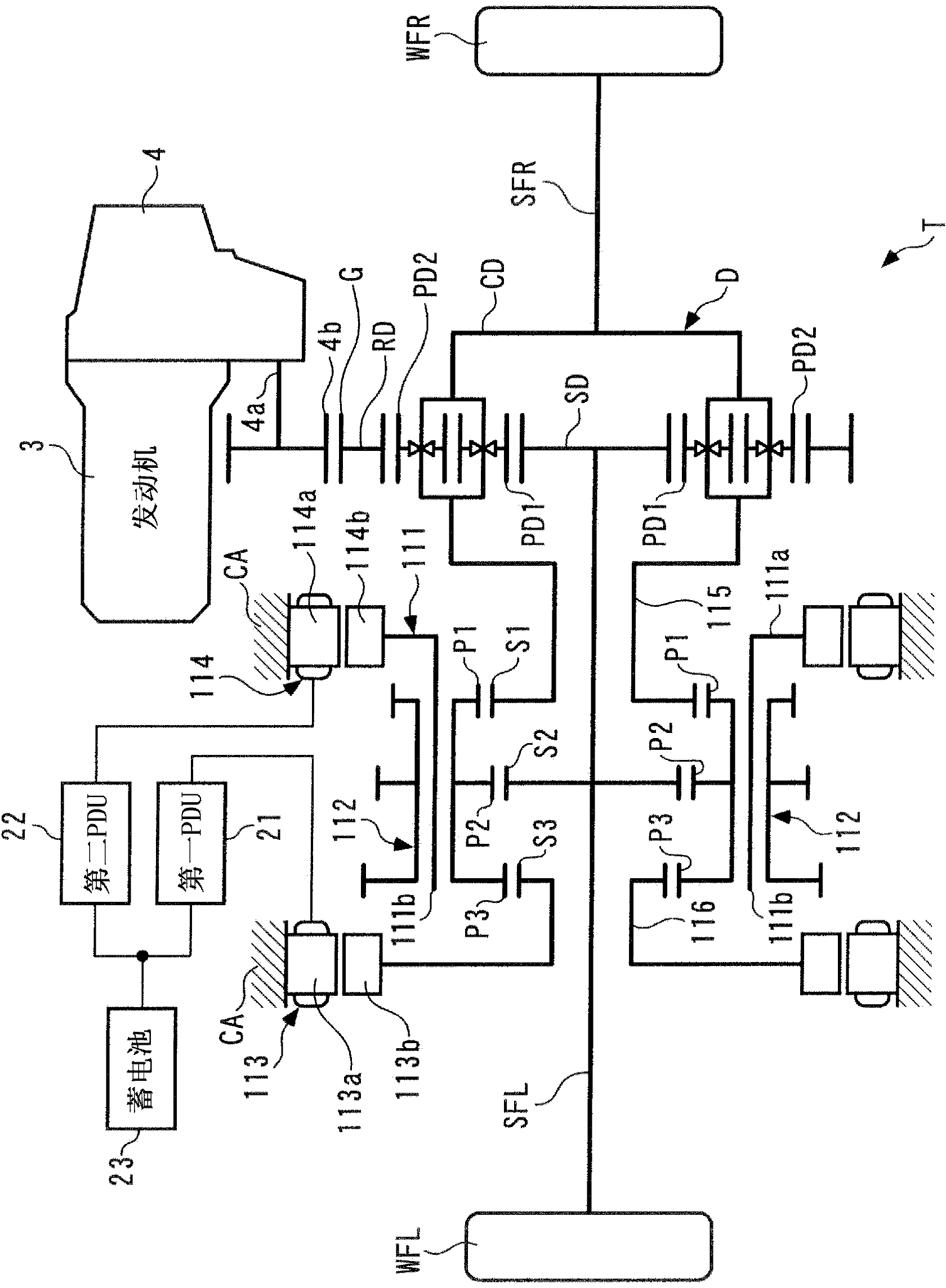 Motive power device