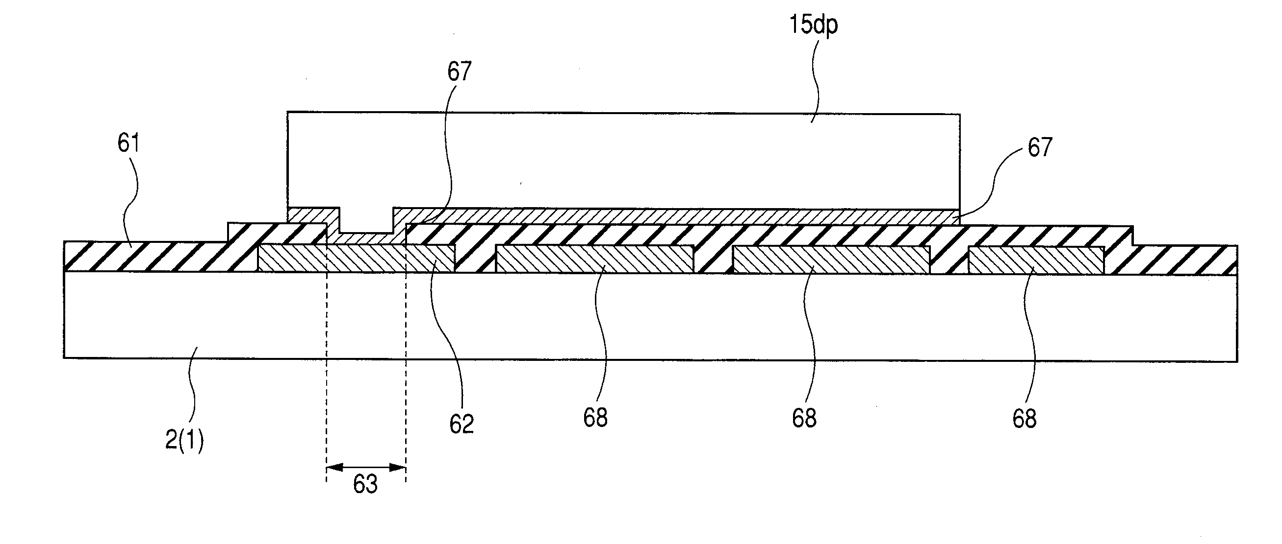 Semiconductor integrated circuit device for driving display device and manufacturing method thereof