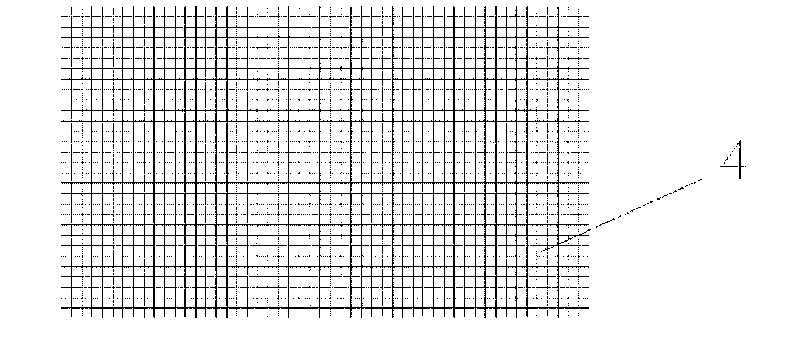 Alkali-resisting fiberglass gridding cloth connecting sandwich wall