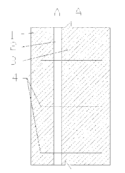 Alkali-resisting fiberglass gridding cloth connecting sandwich wall