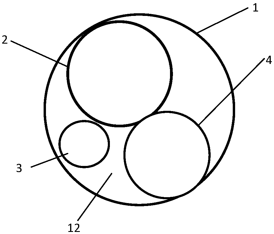 A marine natural gas hydrate mortar replacement mining method and mining device