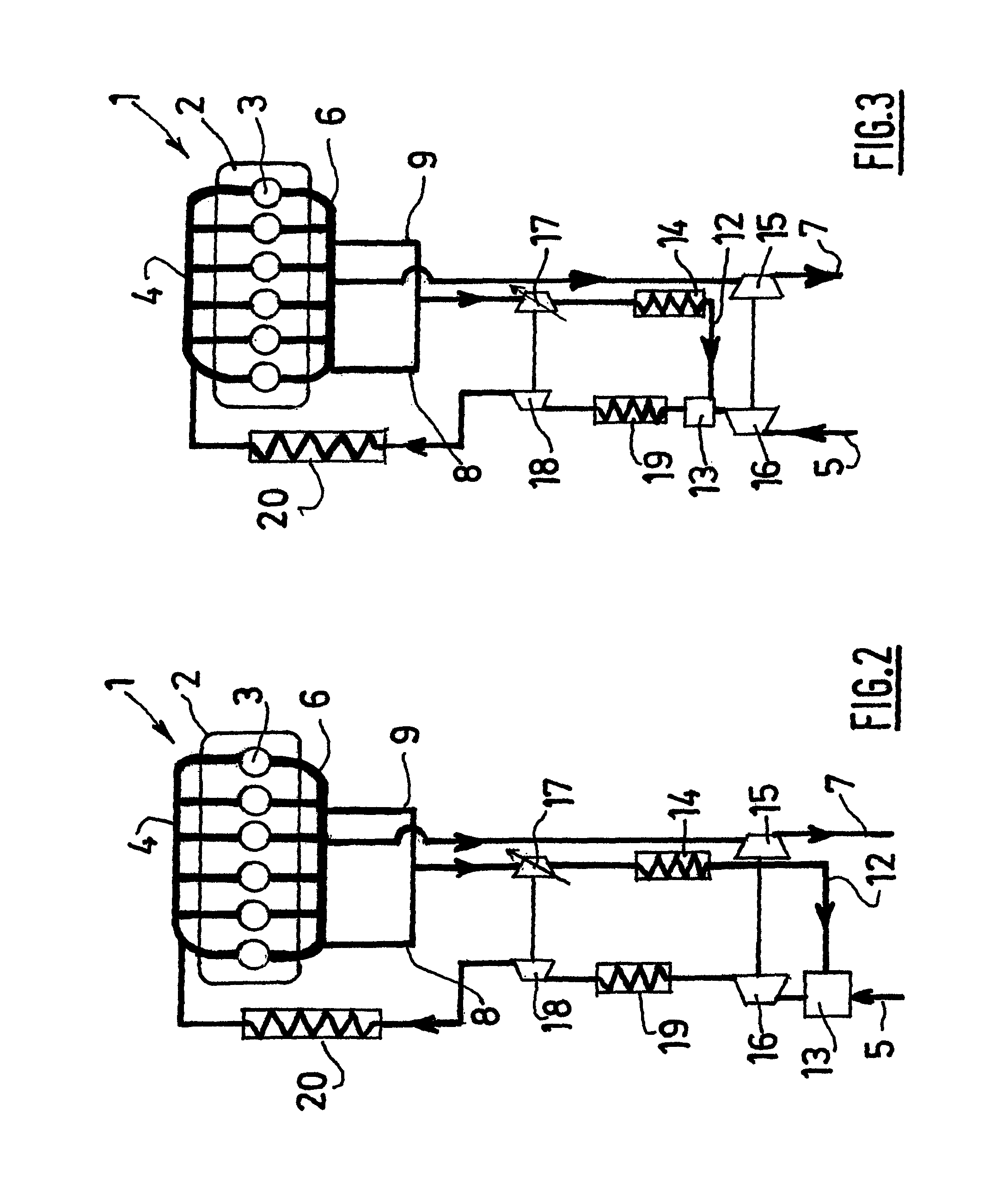 Internal combustion engine comprising an exhaust gas recirculation system