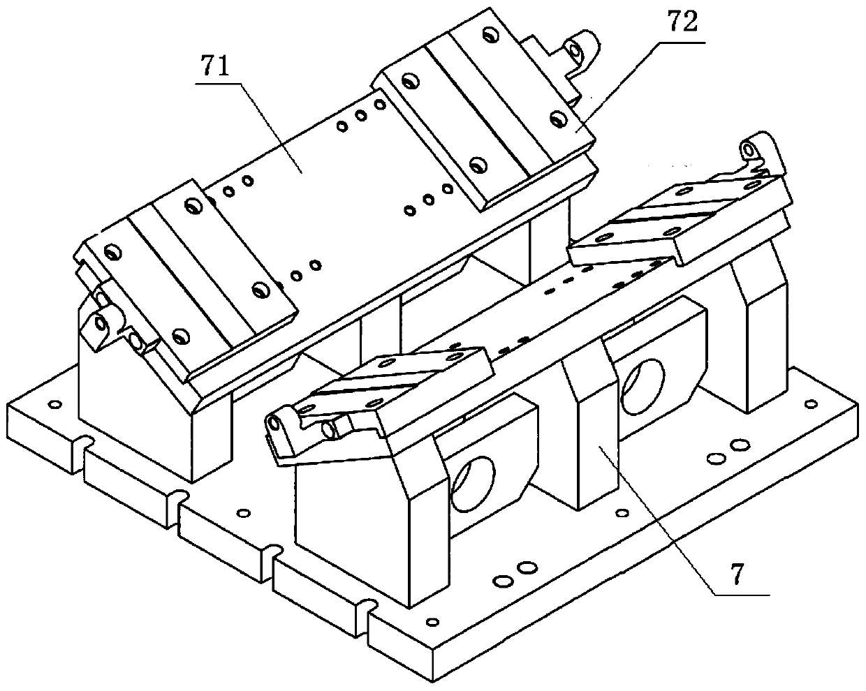 The processing method of the crosshead pin of man series marine low-speed diesel engine