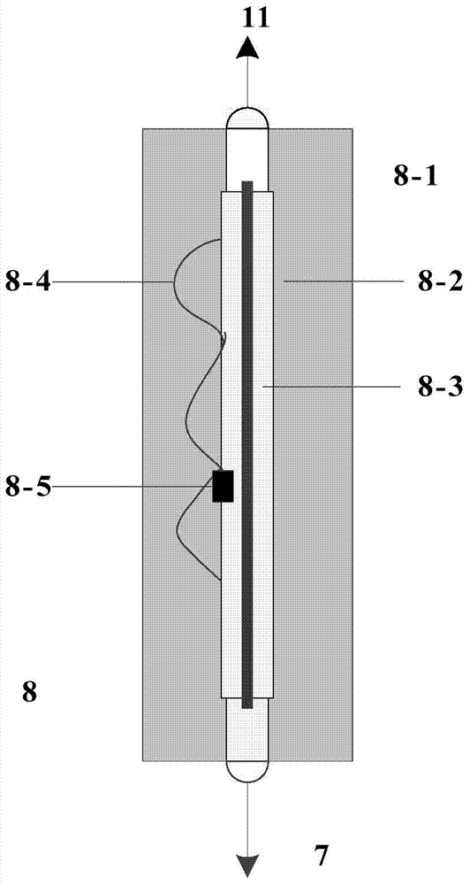 Online pretreatment method and online pretreatment device of SVOCs (Semi Volatile Organic Compounds) in water