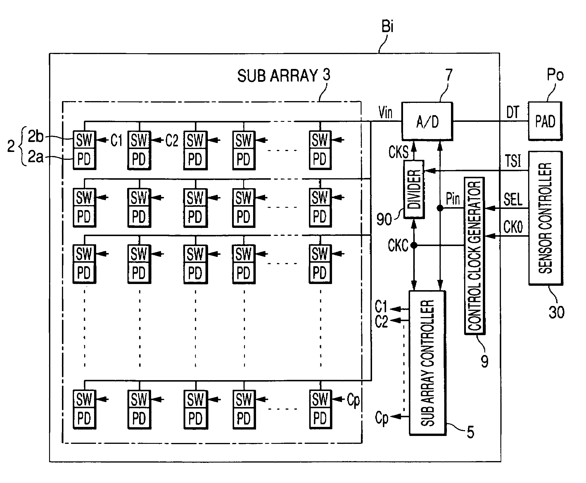 Image sensor and control method of the image sensor