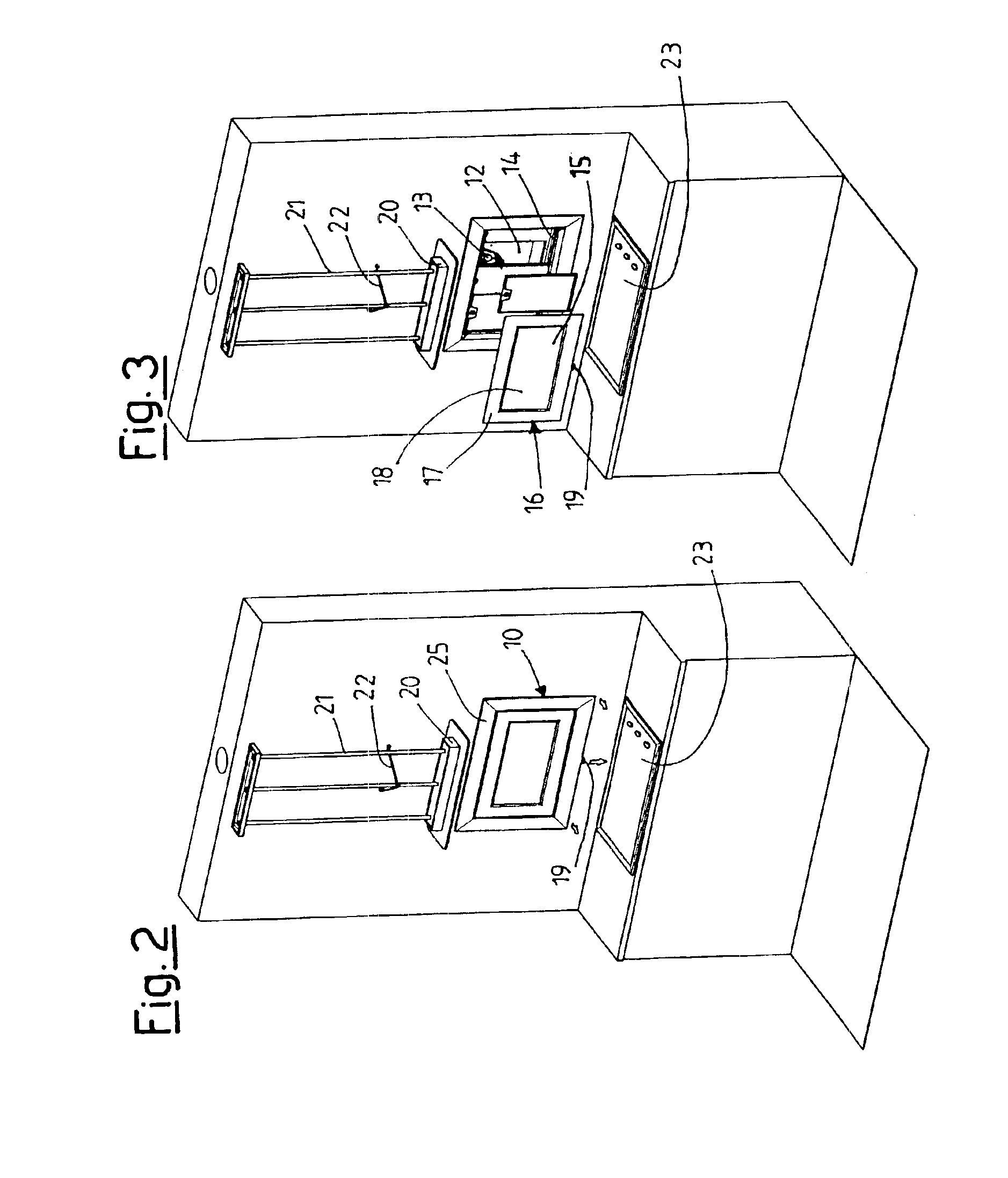 Built-in aspirating hood