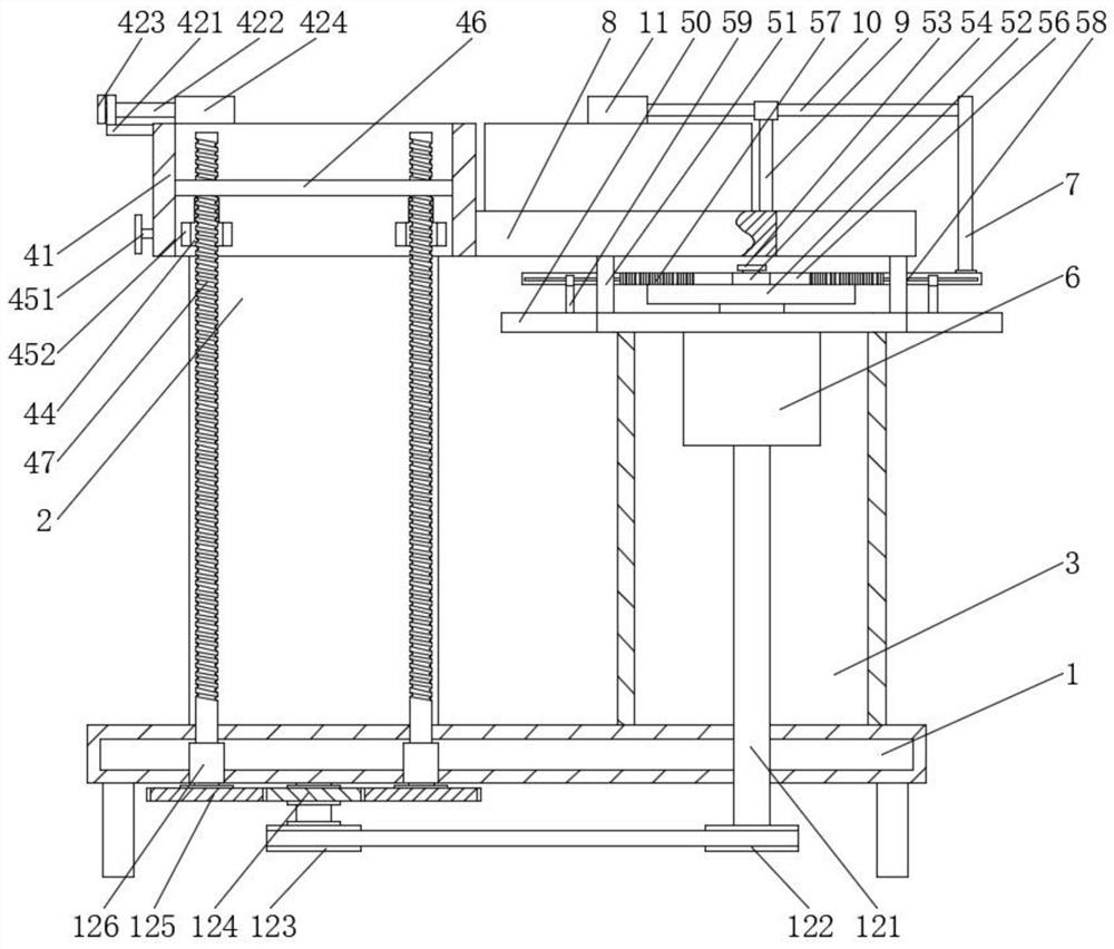 Stacking method for grass planting brick