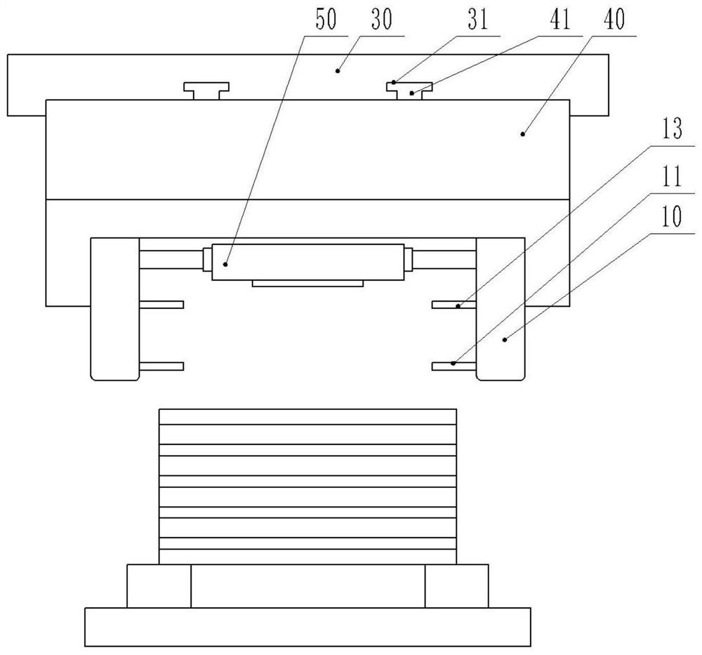 Automatic orbit transfer classifying device and classifying method in accordance with thickness of panels