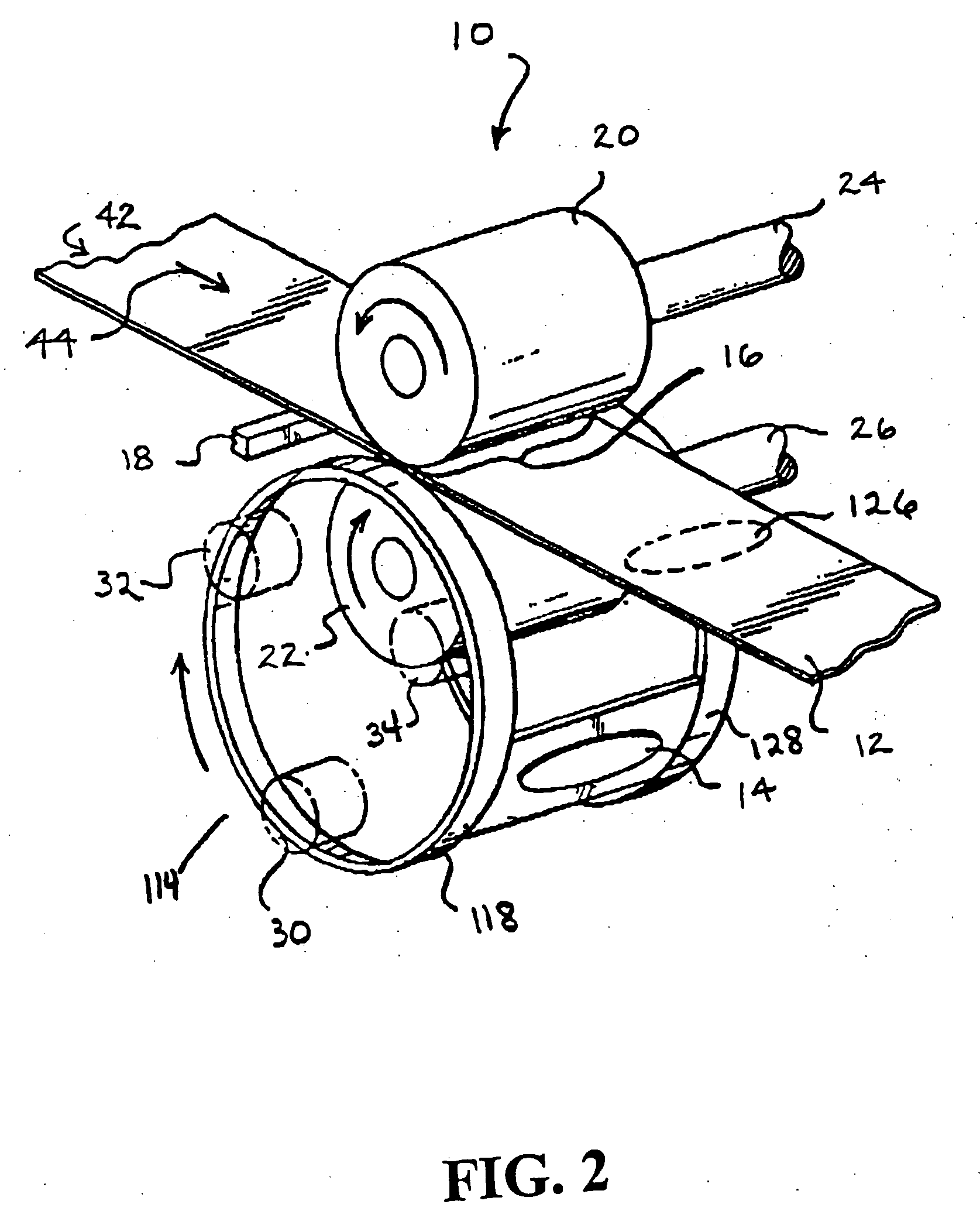 Method and apparatus for forming microstructures on polymeric substrates