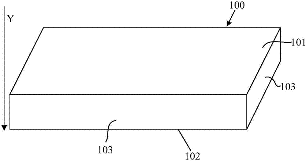 Machining method of target material