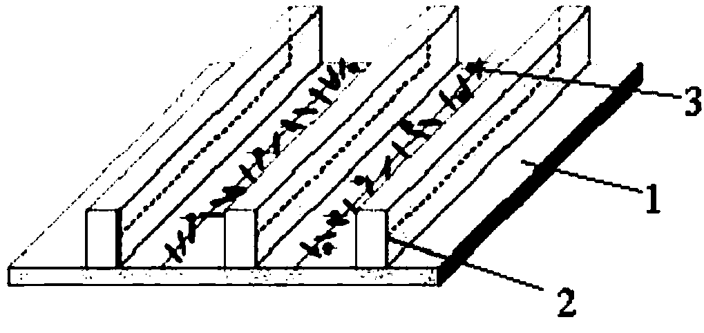 Tunable liquid crystal laser based on SU8 grating and manufacturing method thereof