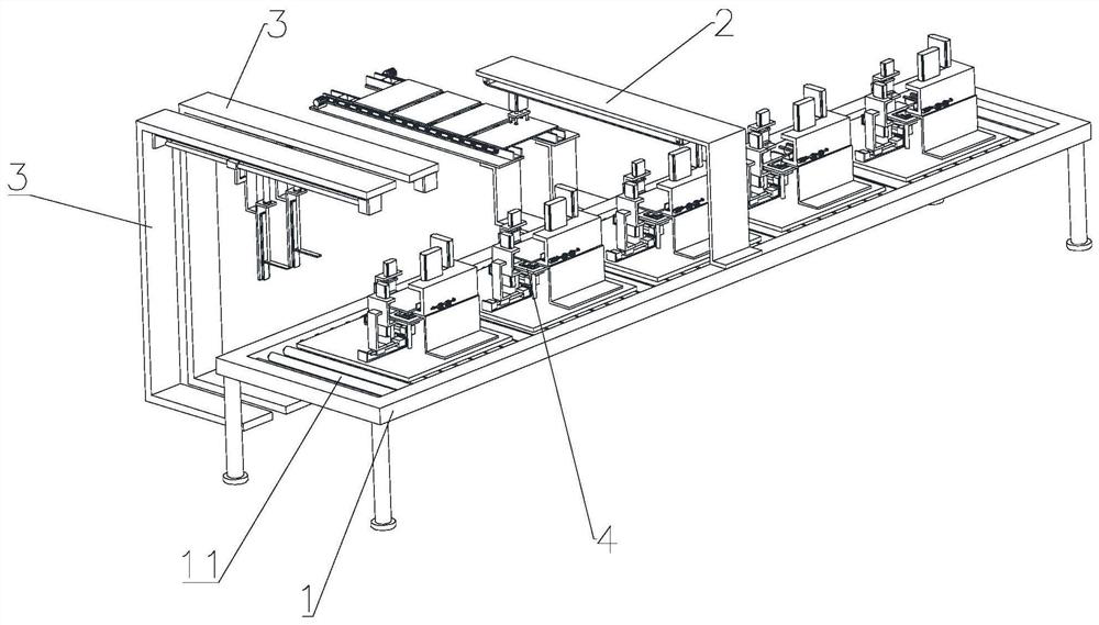 Automatic fur opening plate equipment