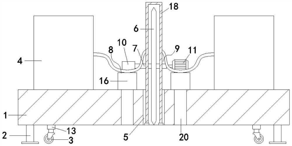 Joint cutting protection device for road and bridge construction