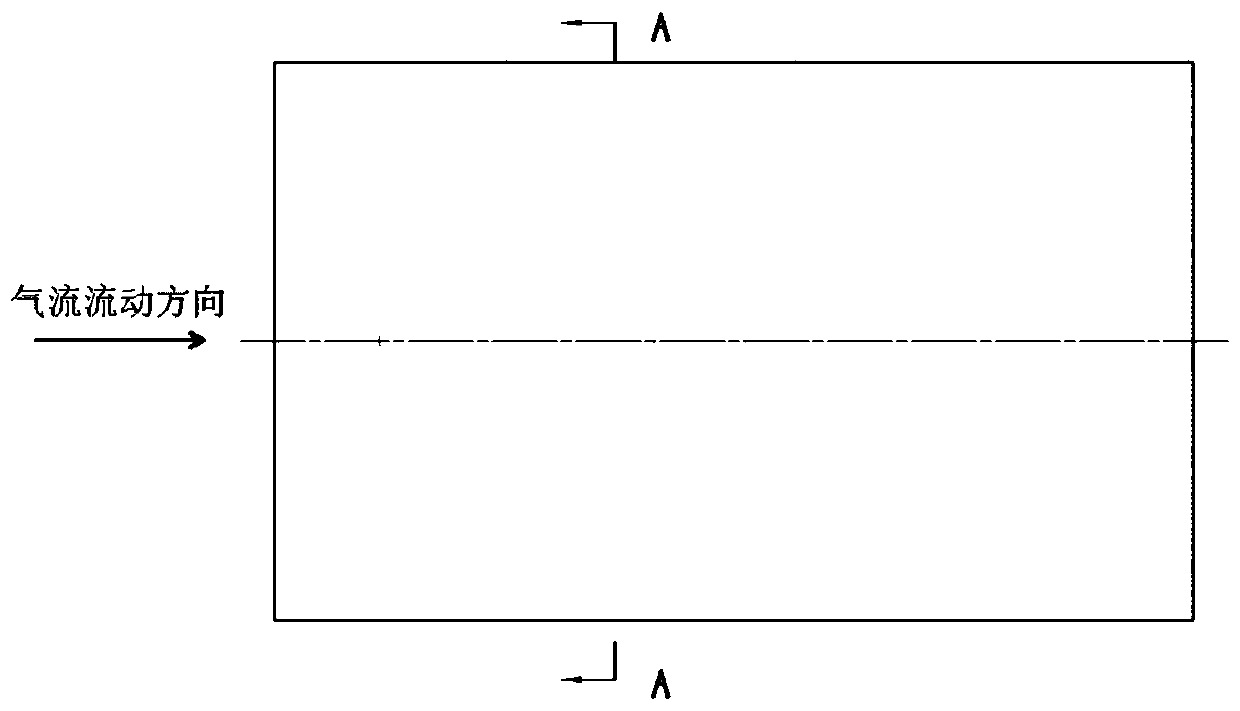 Electromagnetic invisible sleeve structure for inner wall surface of air inlet channel