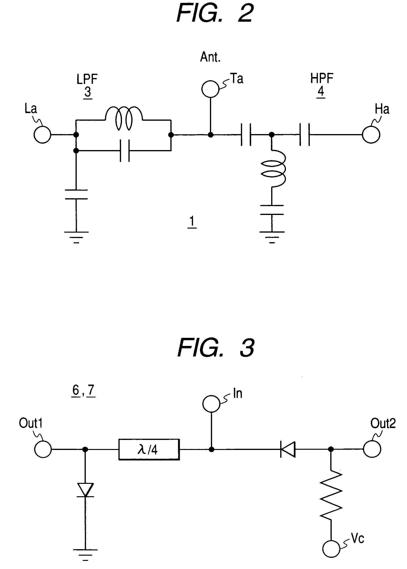 Antenna sharing device and wireless communication terminal using the same