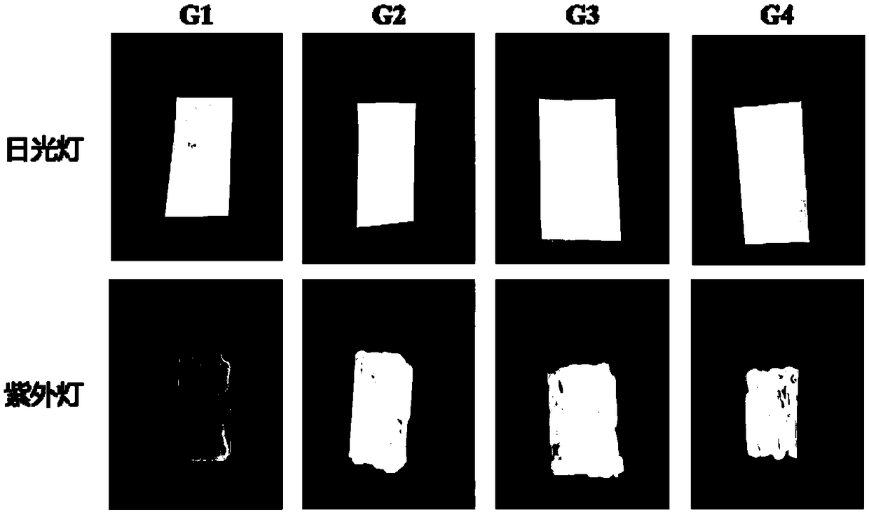 Waterborne invisible fluorescent anti-counterfeiting ink as well as preparation method and application method thereof