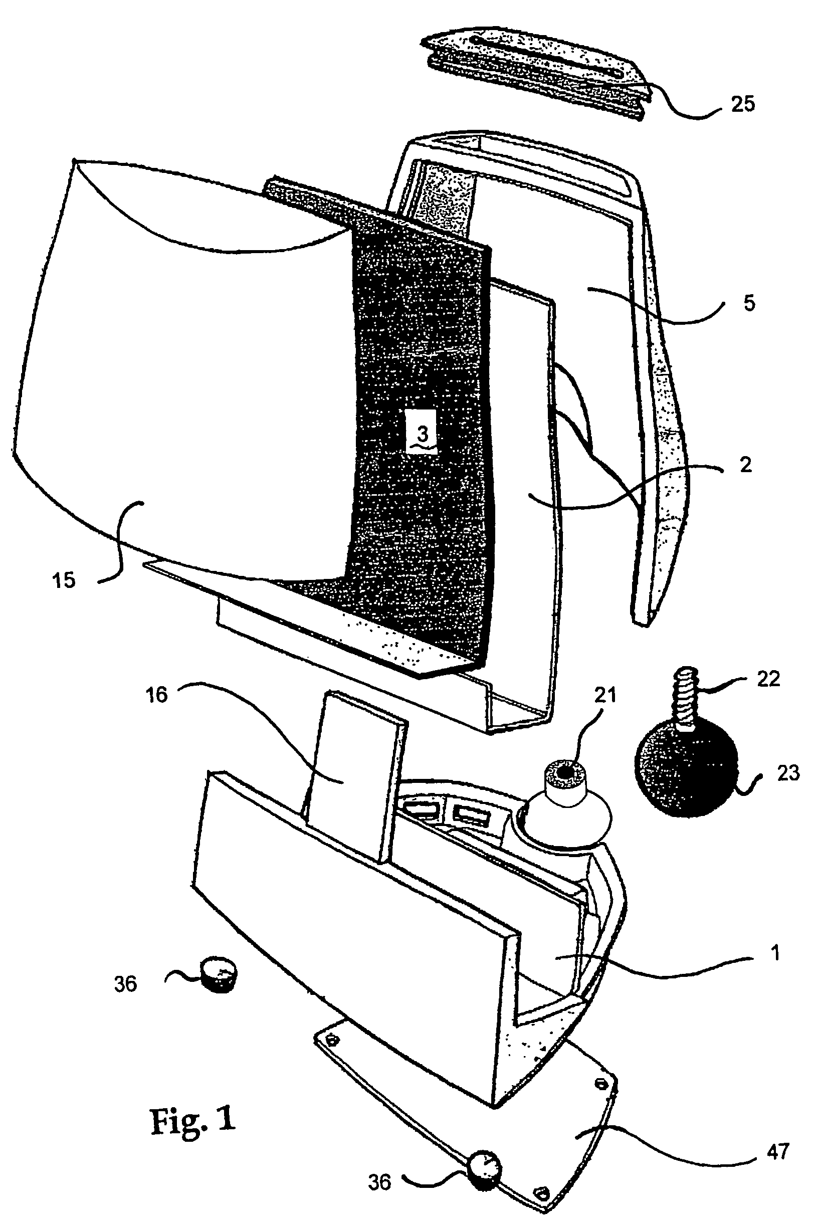 Vertical docking station