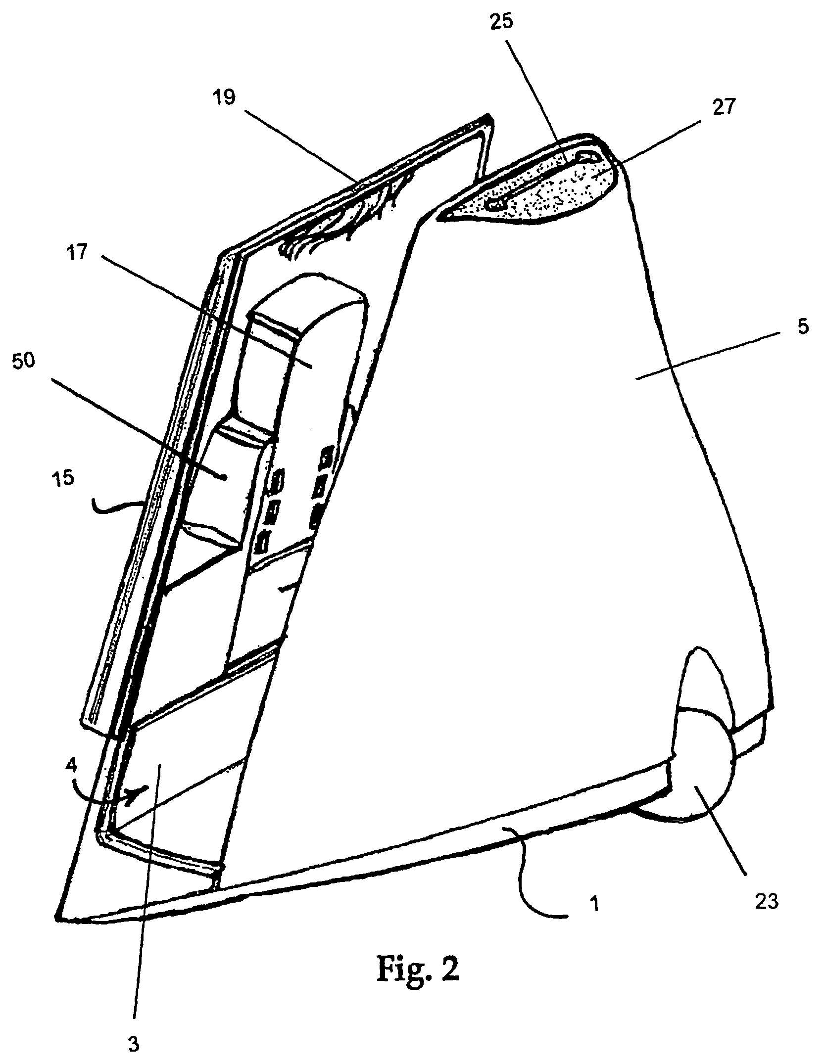 Vertical docking station